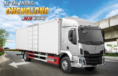  XE TẢI THÙNG CHENGLONG M3 4X2 200HP 4 MÁY - THÙNG KÍN NHẬP KHẨU